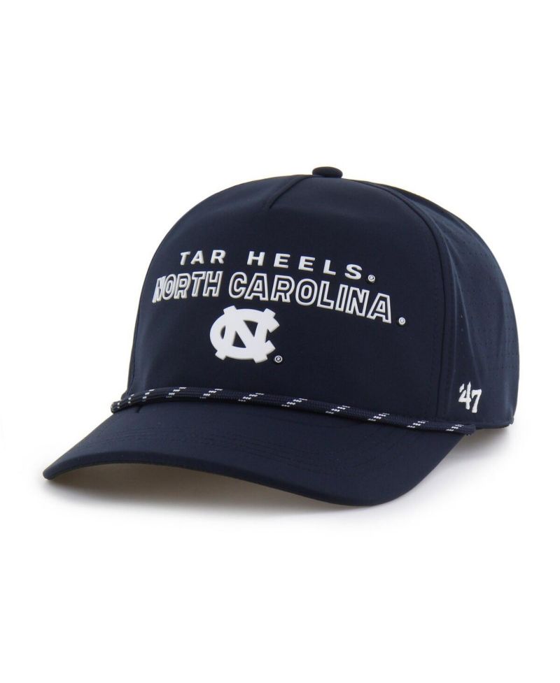 Men's Navy North Carolina Tar Heels Forward Vent Hitch Rope Adjustable Hat