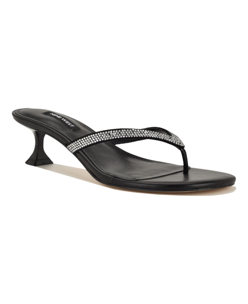 Women's Cruise Thong Kitten Heel Dress Sandals