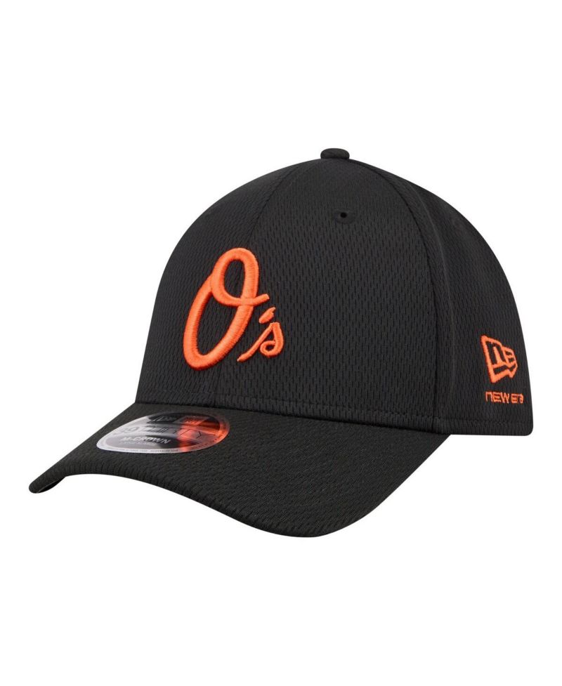 Men's Black Baltimore Orioles Dash 39THIRTY Flex Hat