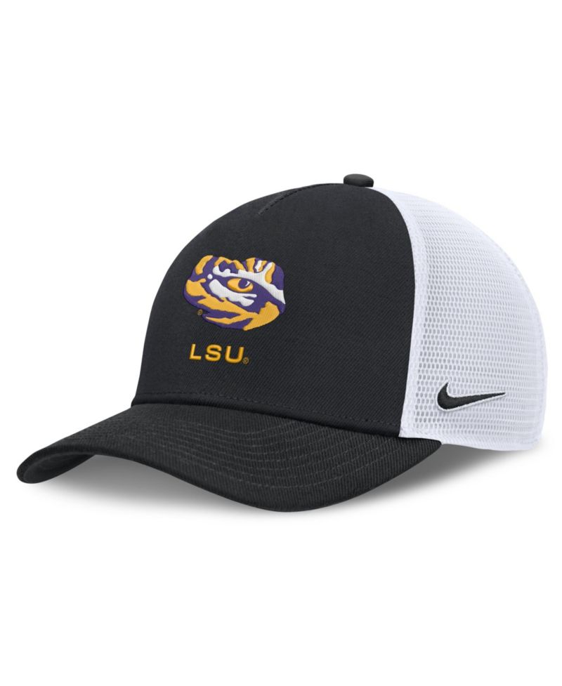 Men's and Women's Black LSU Tigers 2026 On-Field Gameday Trucker Hat
