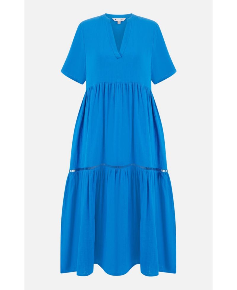 Women's Cotton Kaftan Midi Dress