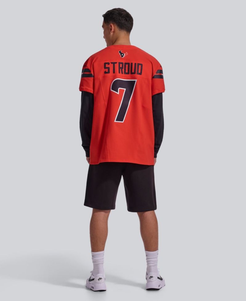 Men's C.J. Stroud Red Houston Texans Alternate Vapor F.U.S.E. Elite Jersey