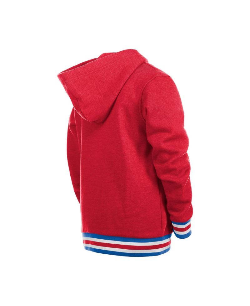 Boys' and Girls' Philadelphia Phillies Fleece-Lined Kangaroo Pocket Pullover Hoodie