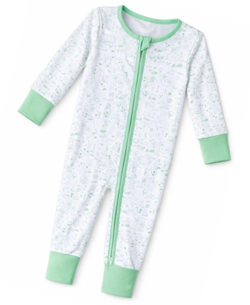 Baby Bits and Bows Unisex Golf Print Onesie