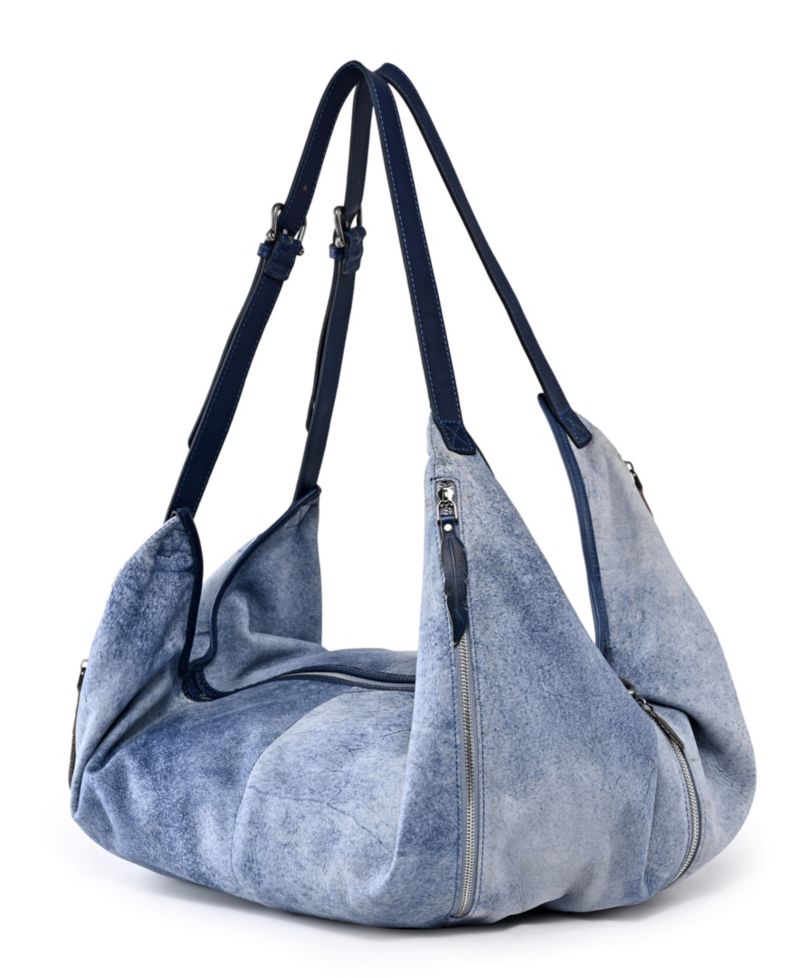 Dorado Extra-Large Lamb Leather Convertible Hobo Backpack