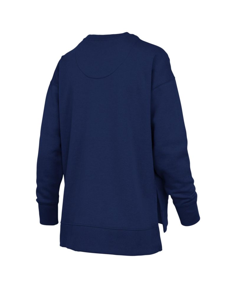 Women's Ole Miss Rebels Bonanza Harper Script Oversized Crewneck Sweatshirt
