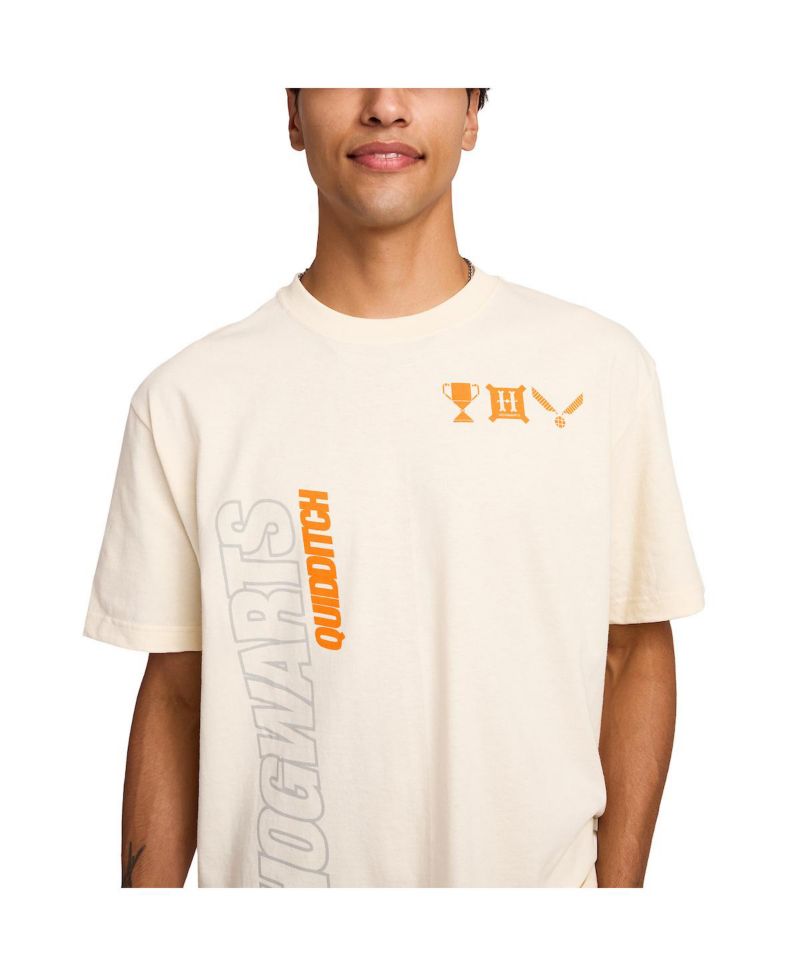 Men's Hogwarts Quidditch Tofu Crew Neck Short Sleeve T-shirt