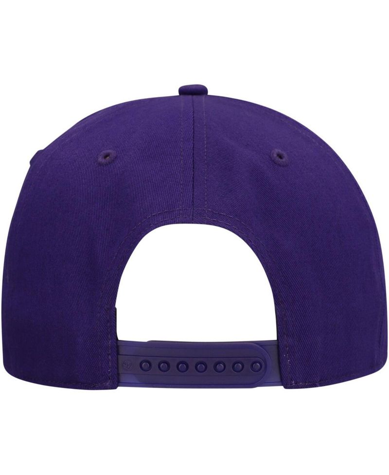 Men's Purple Sacramento Kings Core Logo Hitch Adjustable Hat