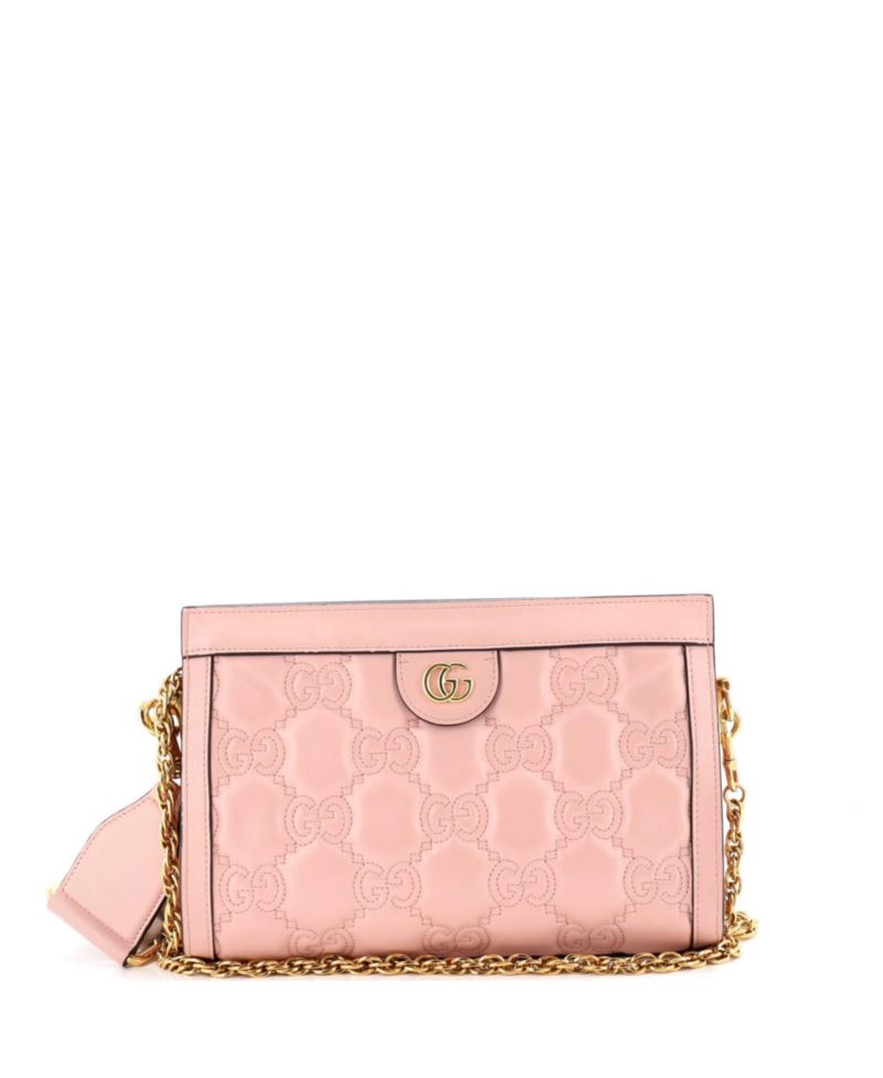 Small GG Shoulder Bag GG Matelasse Leather