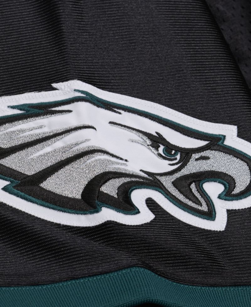 Men's Michael Vick Black Philadelphia Eagles 2012 Authentic Throwback Jersey