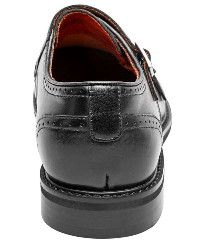 Men's Boswell Cap-Toe Double Monk Strap Shoes