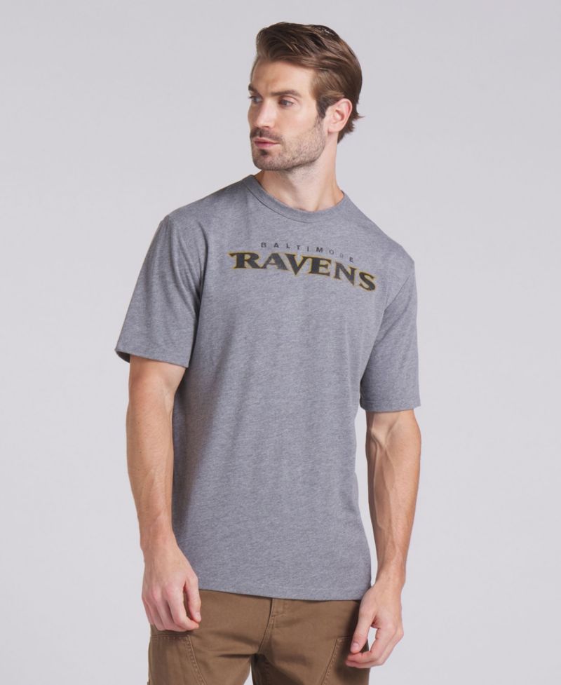 Men's Baltimore Ravens Pass Rush Tri-Blend T-Shirt