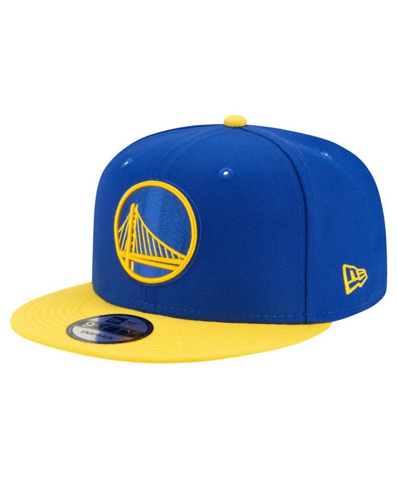 Men's Royal, Gold Golden State Warriors Official Team Color 2Tone 9FIFTY Snapback Hat