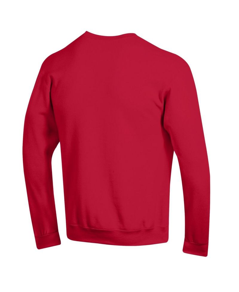 Men's Red St. Louis Cardinals Powerblend Wordmark Sweatshirt