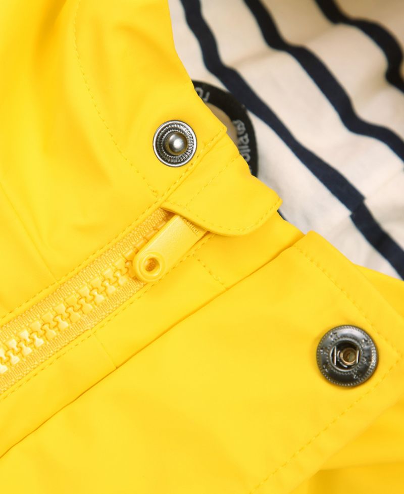 Boys Waterproof Rain Coats Rubberized Jackets