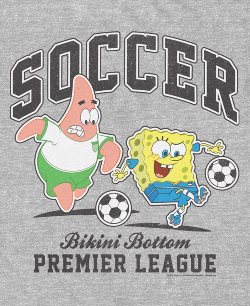 Men's Soccer Sponge Graphic T-Shirt