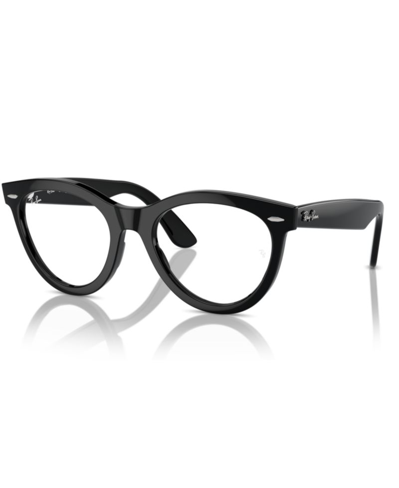 Unisex Round Plastic RB2241V Wayfarer Way Optics Eyeglasses