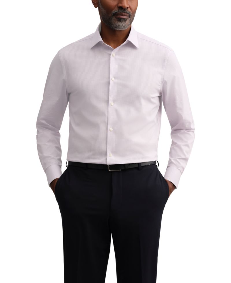 Men's Performance Wrinkle-Free Slim-Fit Dress Shirt