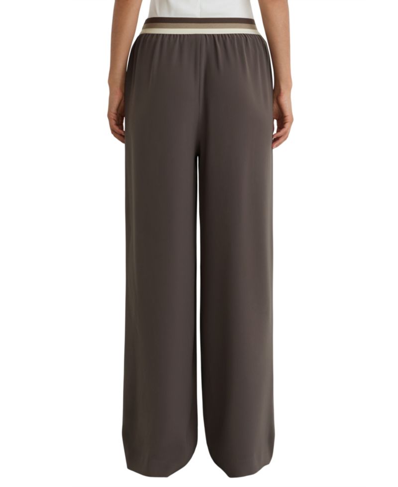 Petite Sonnie Wide-Leg Pull-On Elastic-Waist Pants