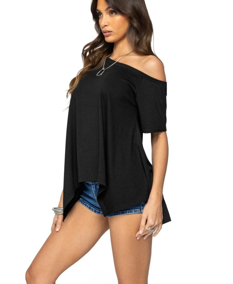 Women's Josy One Shoulder Handkerchief Top