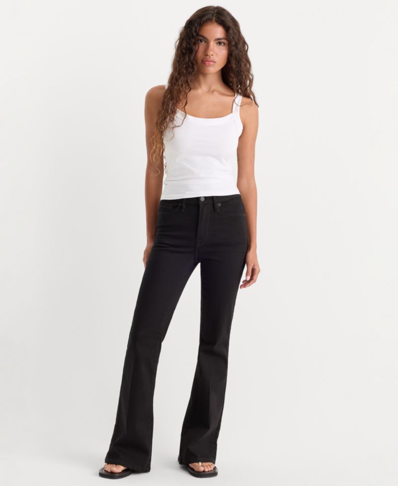 Petite Never Fades Flared Jeans
