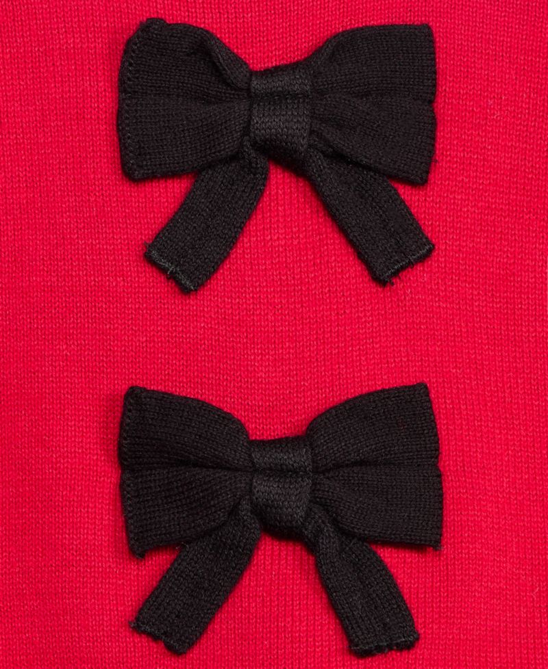 Baby Girls' 3M-24M Cotton Bows Sweater & Pants, 2-Piece Set