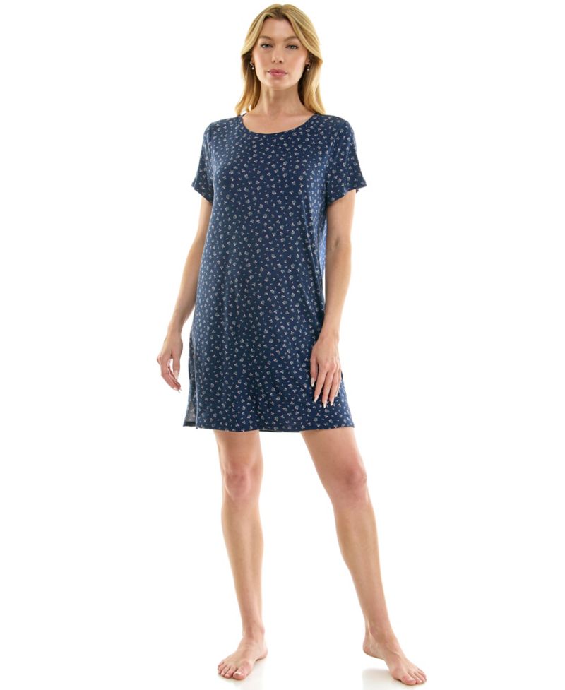 Women's Short-Sleeve Sleep Shirt