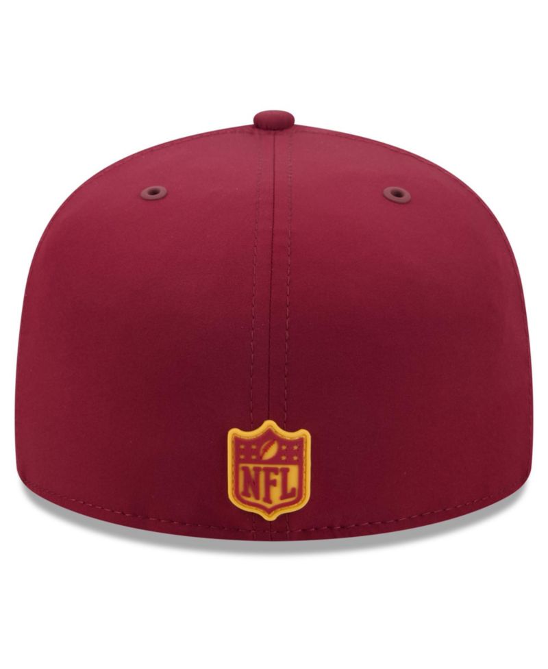 Men's Burgundy Washington Commanders 2026 Sideline 59FIFTY Fitted Hat