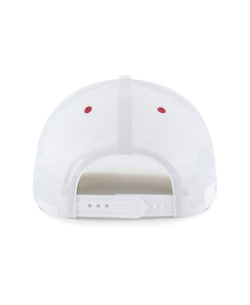 Men's and Women's '47 White Oklahoma Sooners brrr&deg; Expressway Hitch Adjustable Hat