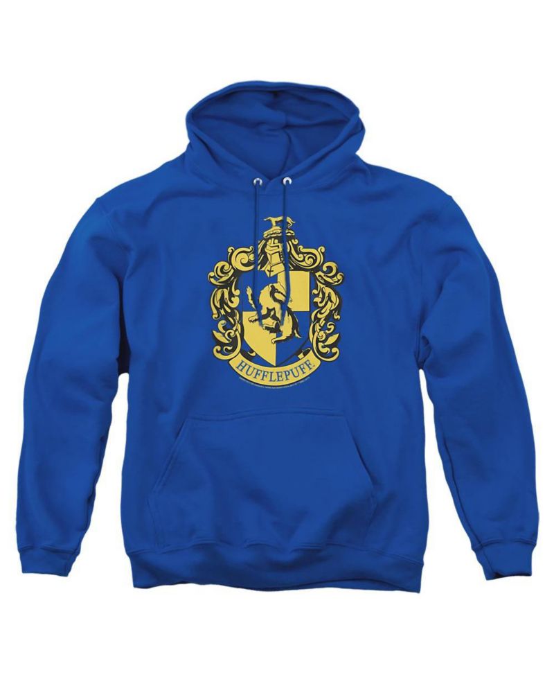 Men's Hufflepuff Crest Graphic Pull-Over Hoodie