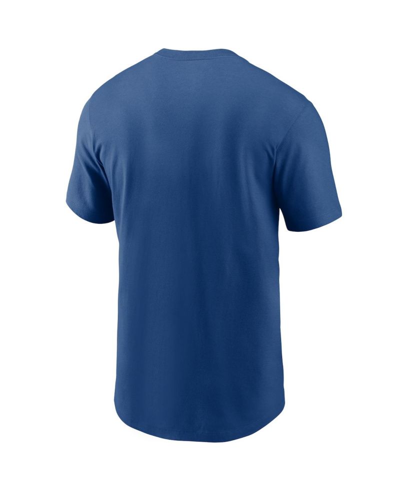 Men's Royal Indianapolis Colts Team Wordmark T-shirt