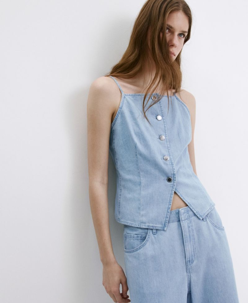 Women's Wide Leg Mid-Rise Jeans