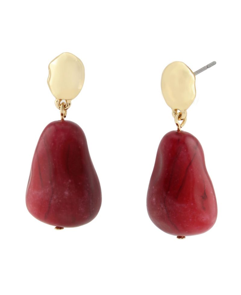 Jasper Stone Drop Earrings