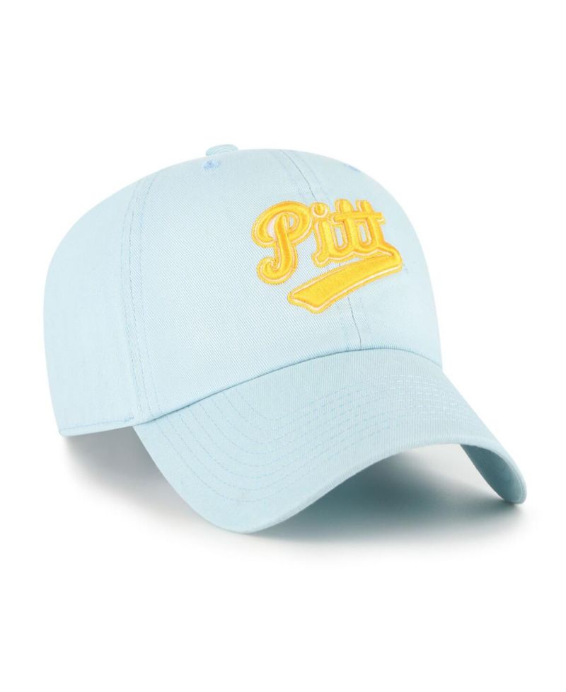 Men's Powder Blue Pitt Panthers Vault Clean Up Adjustable Hat