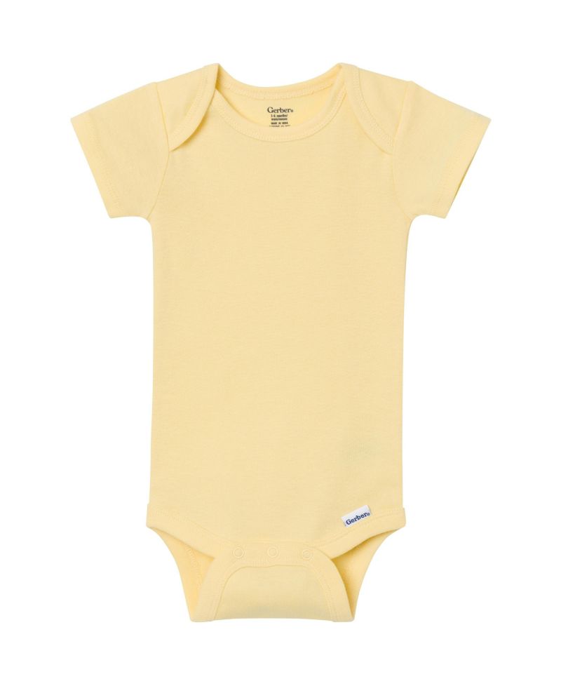 Baby (0-3 M to 24 M ) 5-Pack Short Sleeve Bodysuits, Pastels