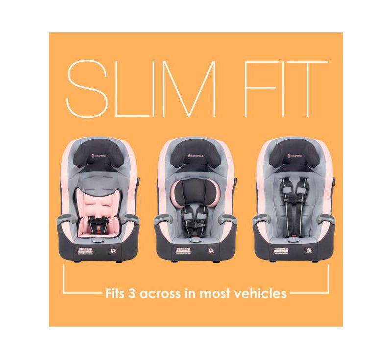 Trooper SLIM 3-in-1 Convertible Car Seat with Side Impact Protection