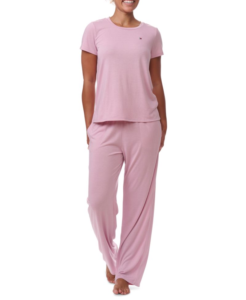 Women's Short-Sleeve Crewneck Sleep Tee