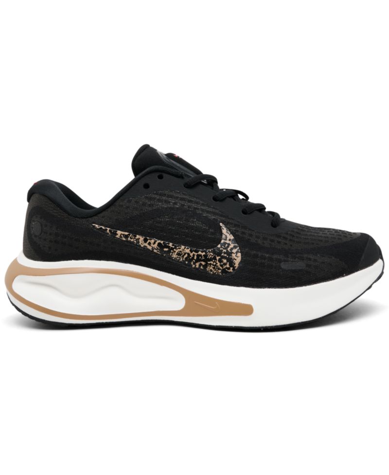 women's Journey Run Leopard Print Running Shoes from Finish Line