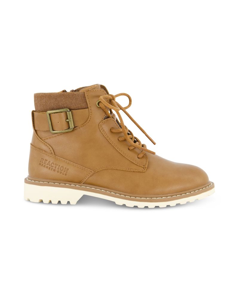 Little and Big Boys Pace Zamir Moto Boots