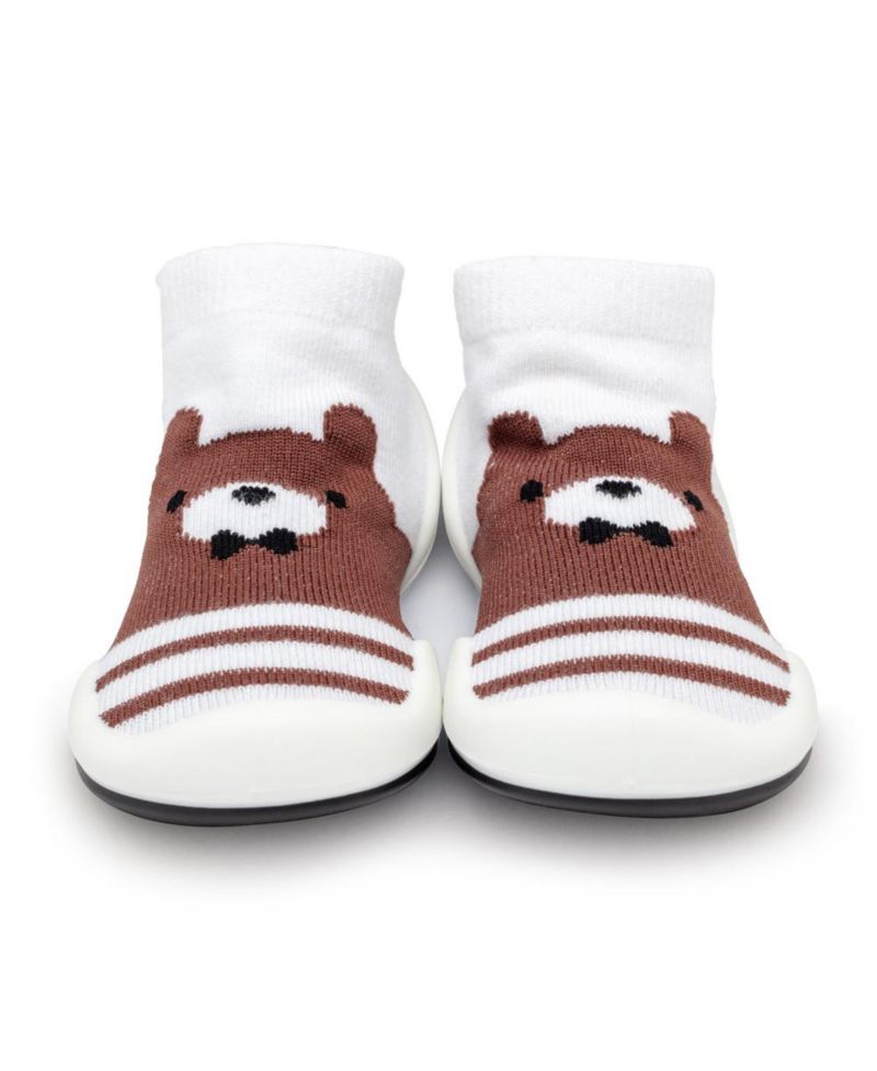 Infant Boys Breathable Washable Non-Slip Sock Shoes Big Bear