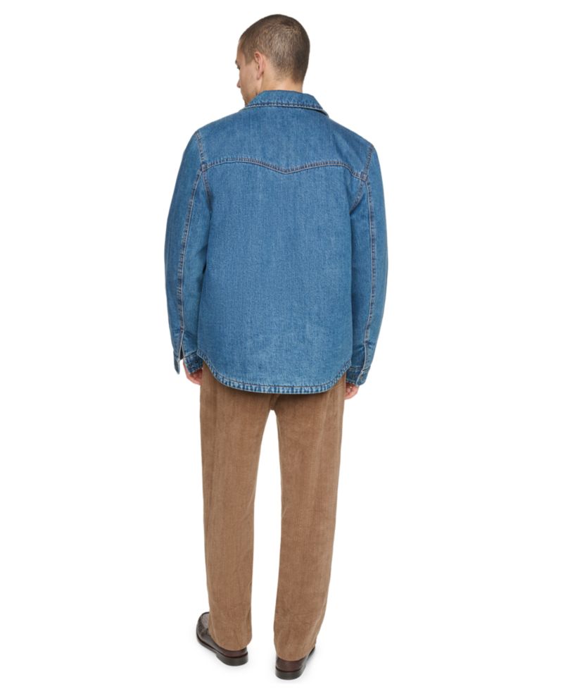 Men's Denim Filled Shacket