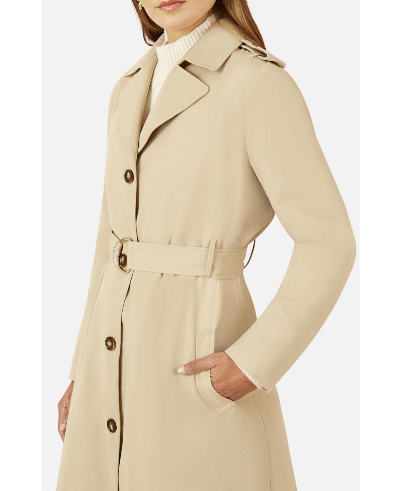 Women's Belted Trench Coat