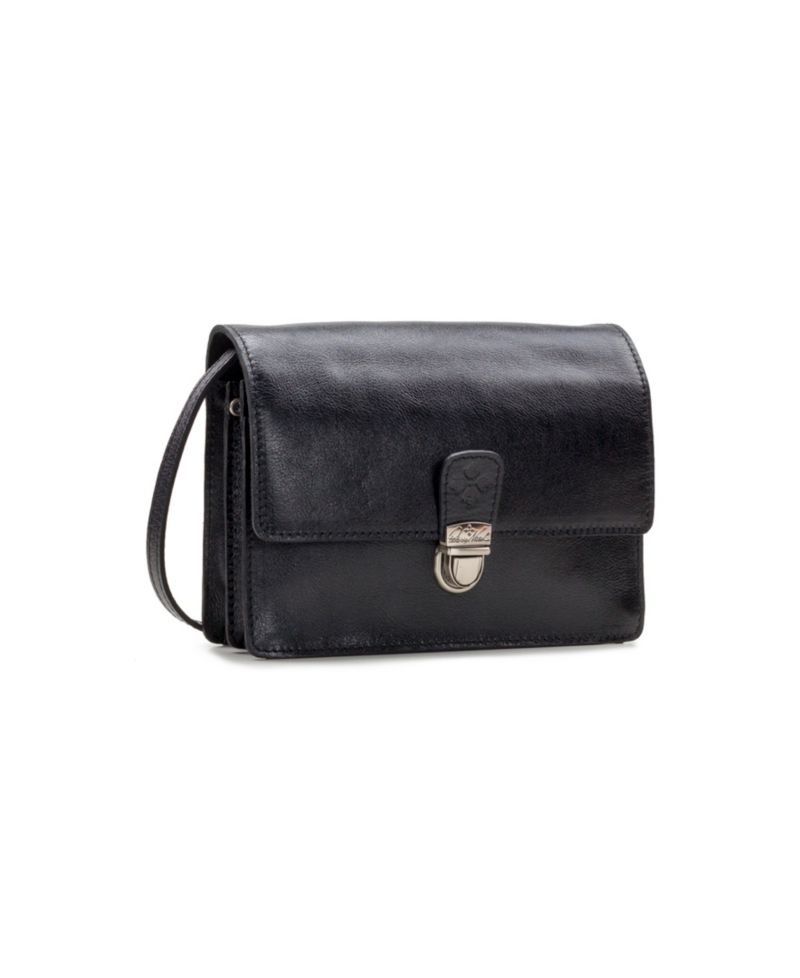 Lanza Small Leather Crossbody Bag
