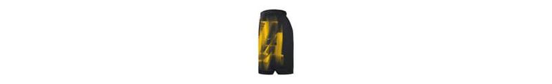 Men's Black Los Angeles Lakers 2026 Standard Issue Practice Icon Fleece Shorts