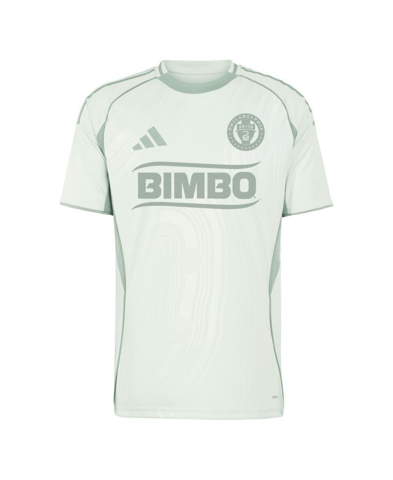 Men's Light Green Philadelphia Union 2025 One Planet Pre-Match Jersey