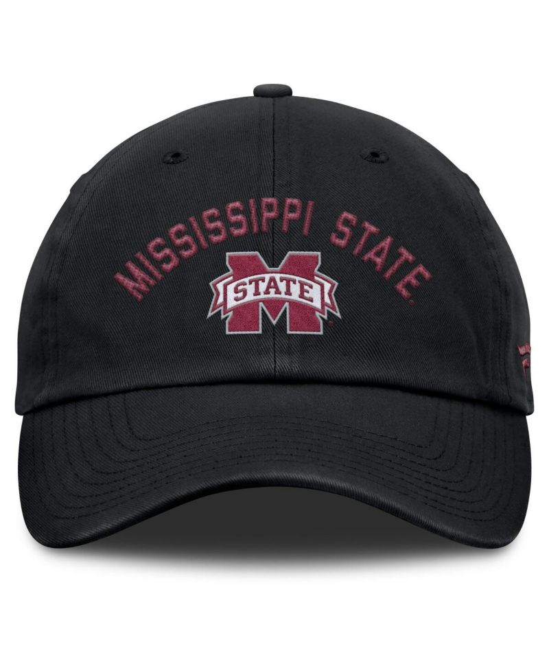 Men's Black Mississippi State Bulldogs Myth Adjustable Hat