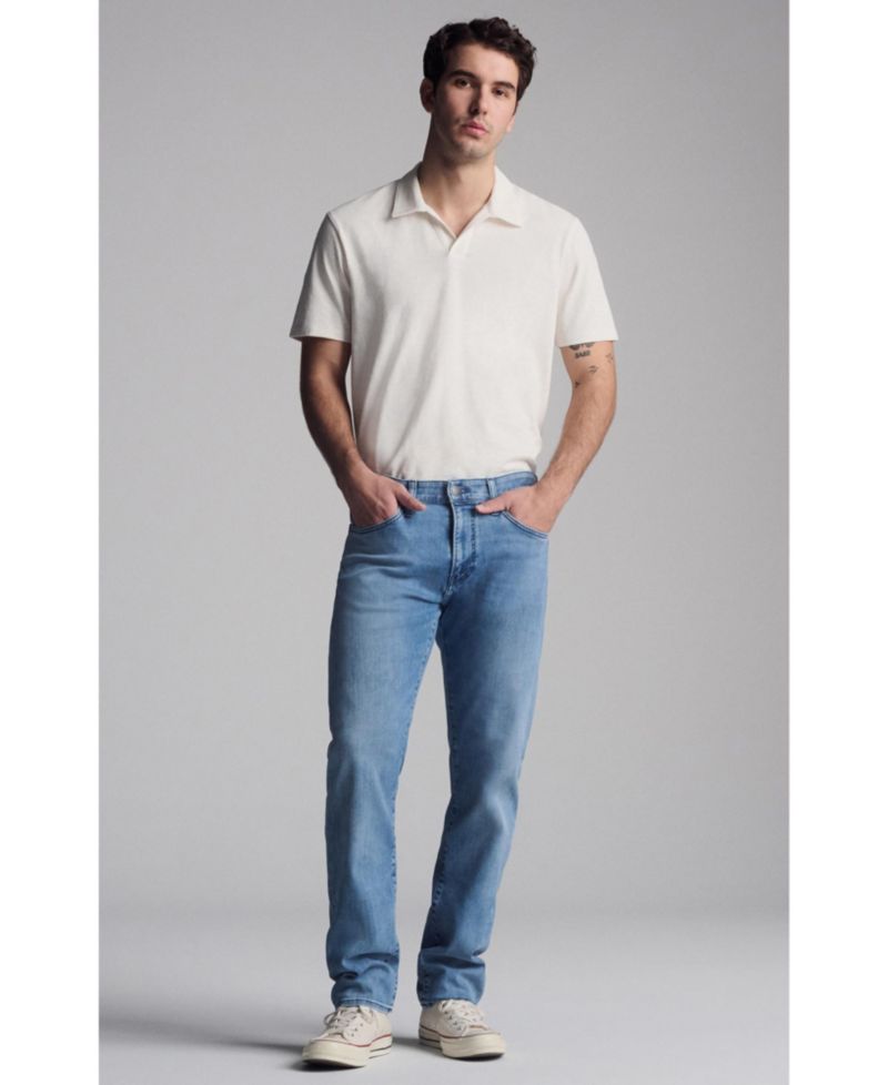 Men's Mavi Jake Slim Leg In Light Tonal Brushed Supermove