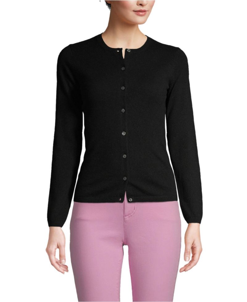 Women's Tall Classic Cashmere Cardigan Sweater