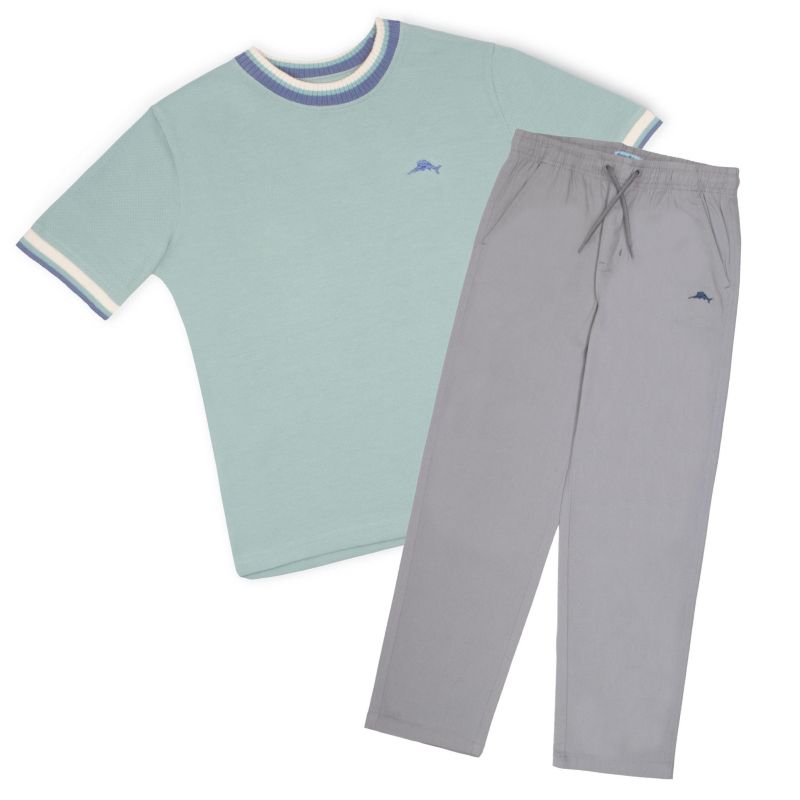 Little Boys 2 Piece T-Shirt and Pants Outfit Set
