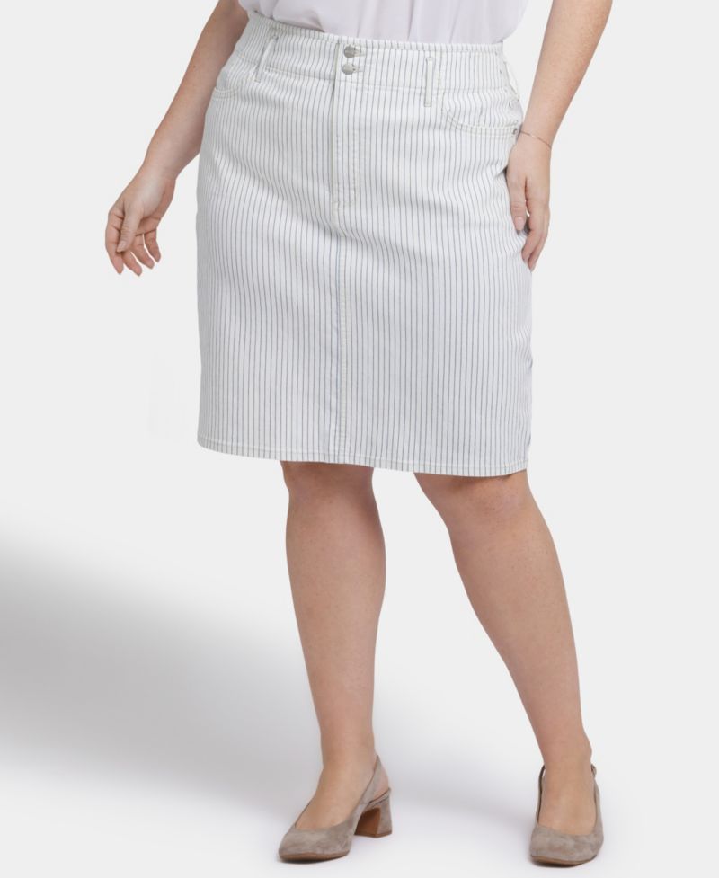 Plus Size High Waist Skirt